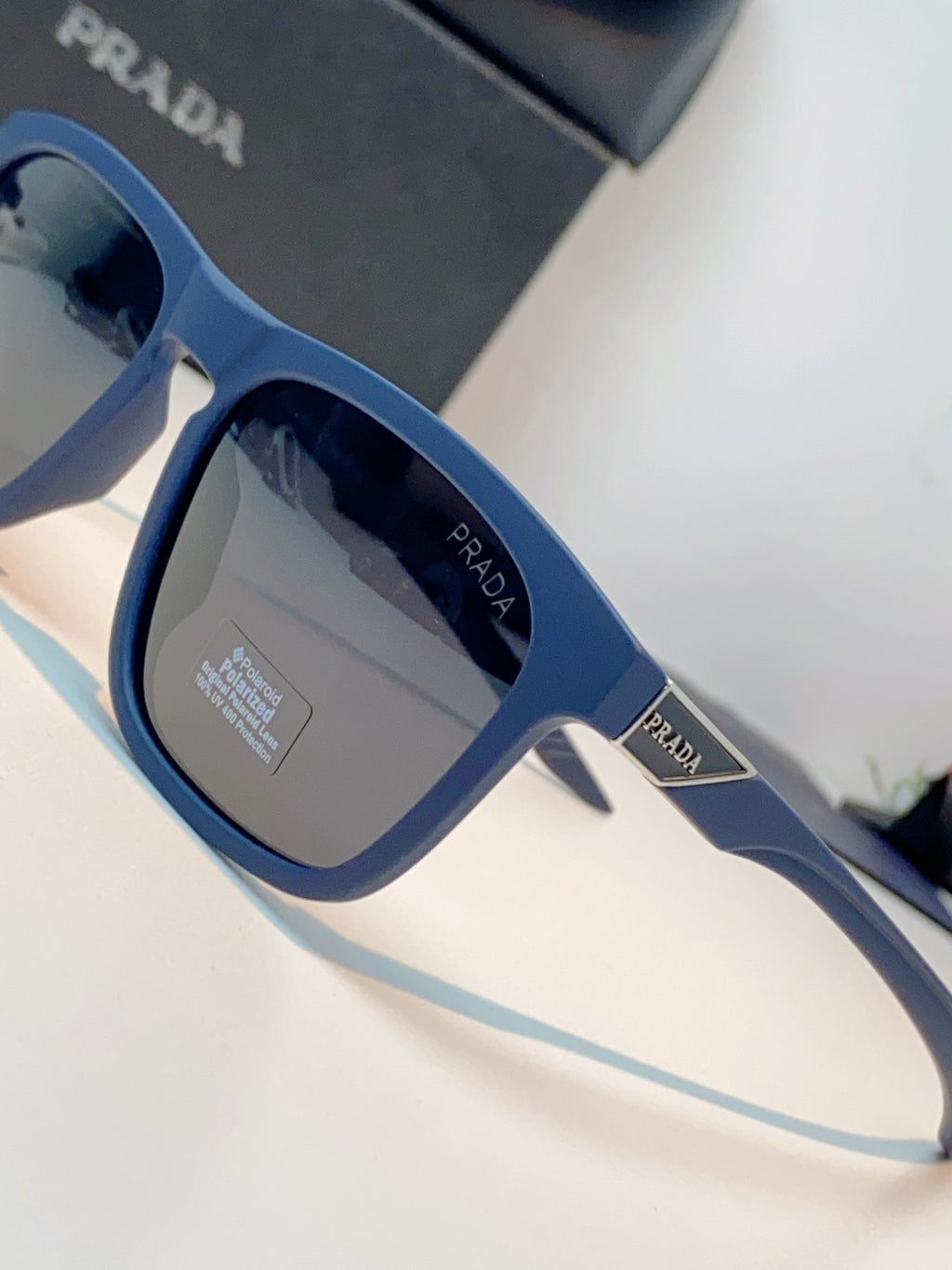Prada Polarized Fashion Gray Lens Sunglasses for Men - 398945 - detail image 7