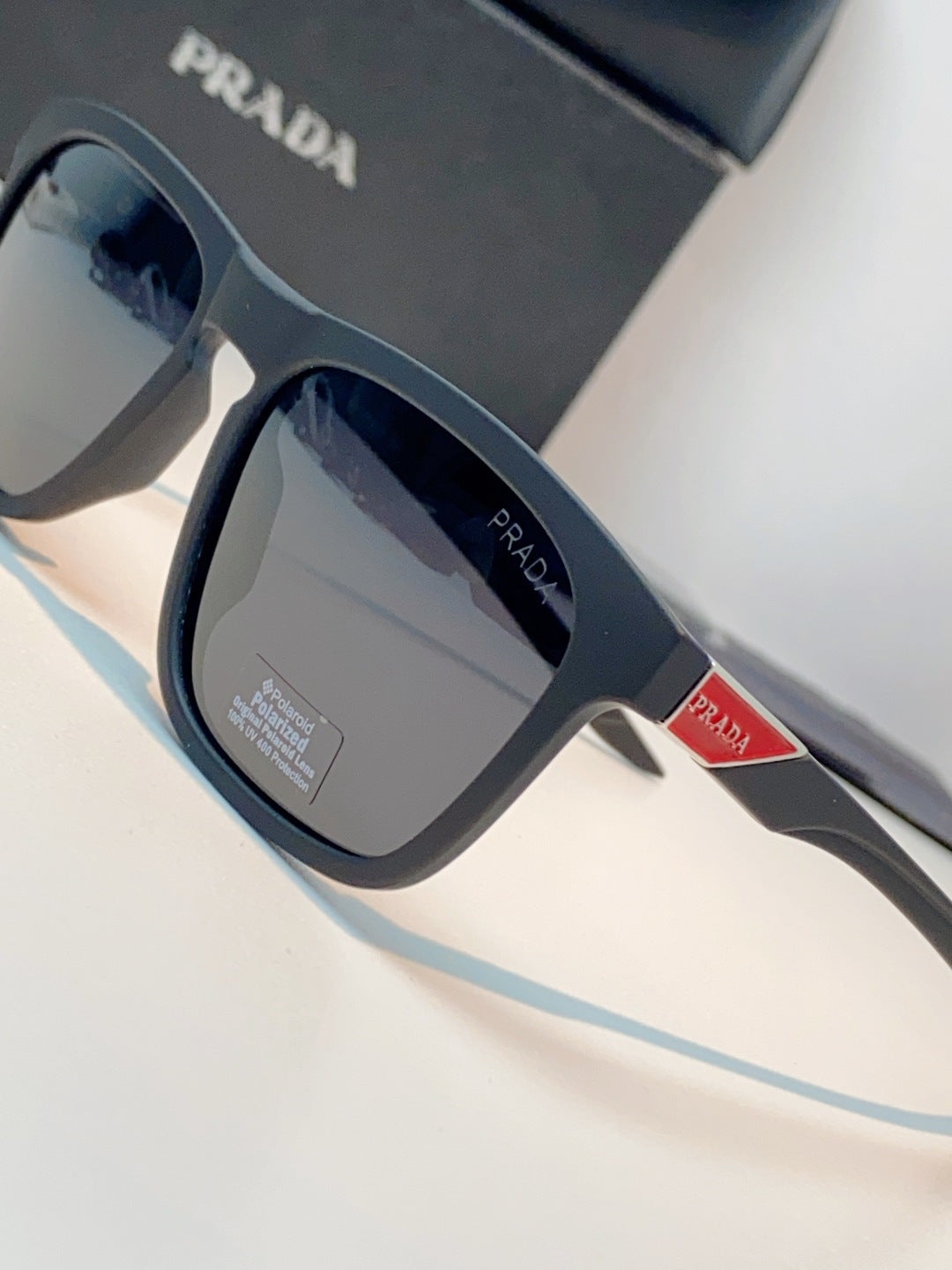 Prada Polarized Fashion Gray Lens Sunglasses for Men - detail image 7