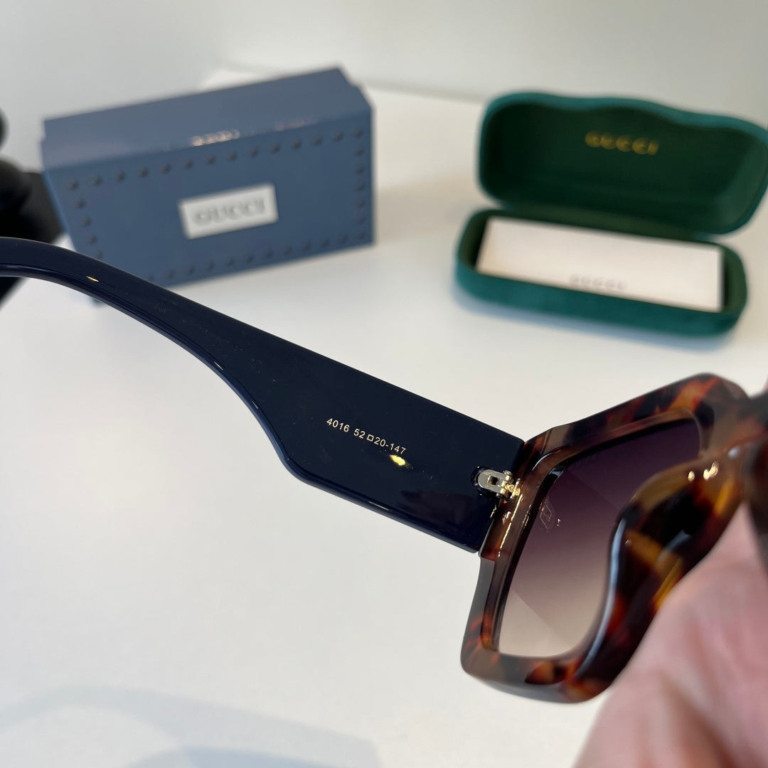 Gucci Oversized Red Lens Sunglasses for Men & Women - 132235 - detail image 8