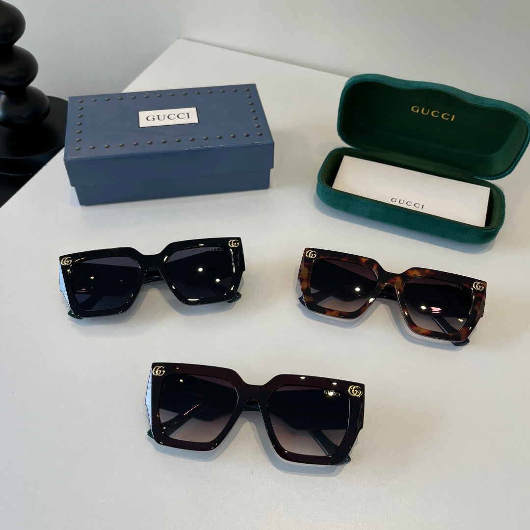 Gucci Oversized Red Lens Sunglasses for Men & Women - 132235 - detail image 10
