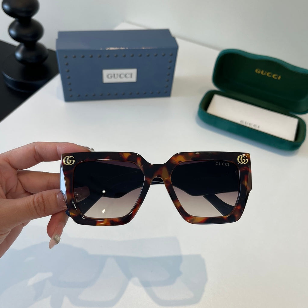 Gucci Oversized Red Lens Sunglasses for Men & Women - 132235 - detail image 5