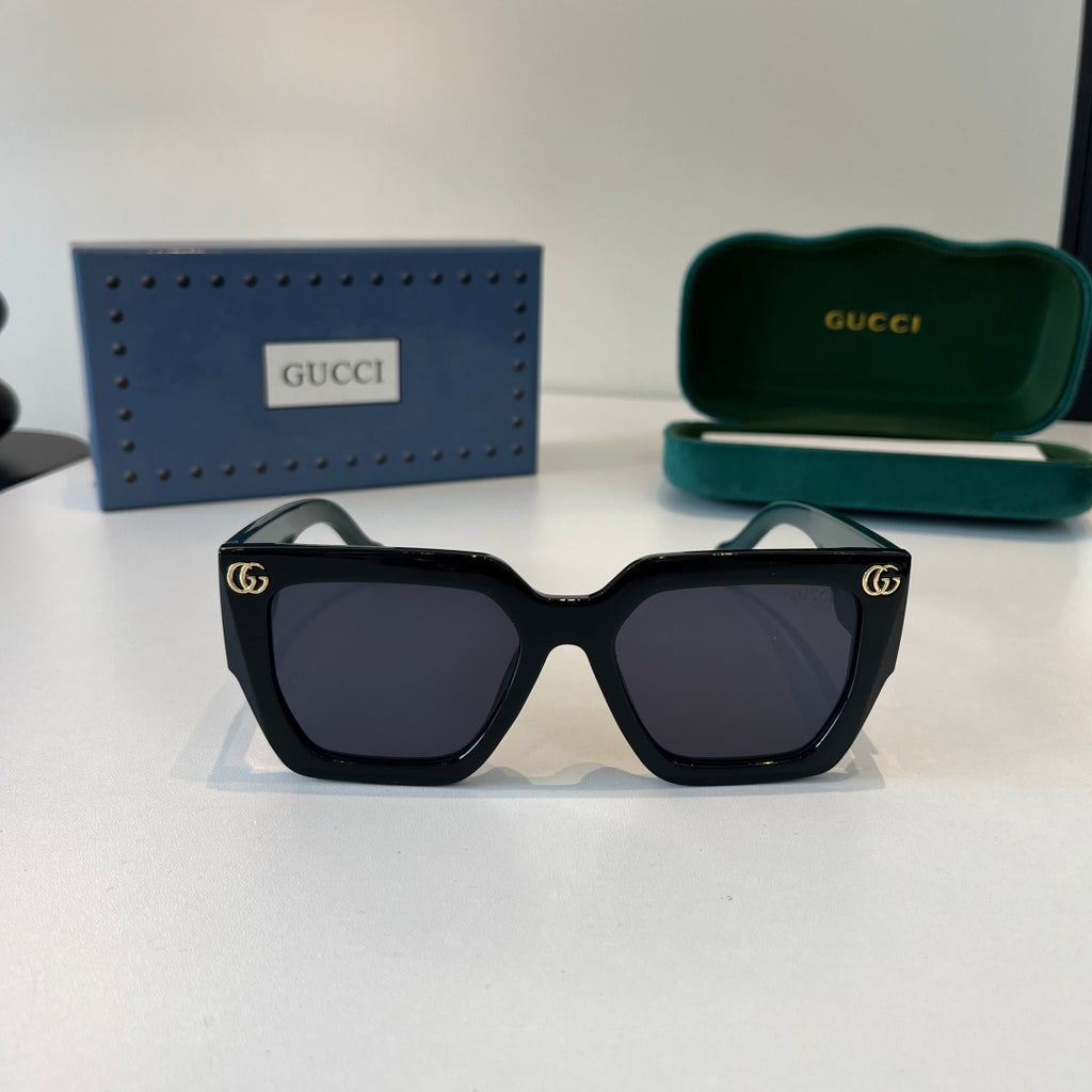 Gucci Oversized Silver Lens Sunglasses for Men & Women - 132236 - detail image 2
