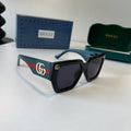 Gucci Oversized Silver Lens Sunglasses for Men & Women - 132236