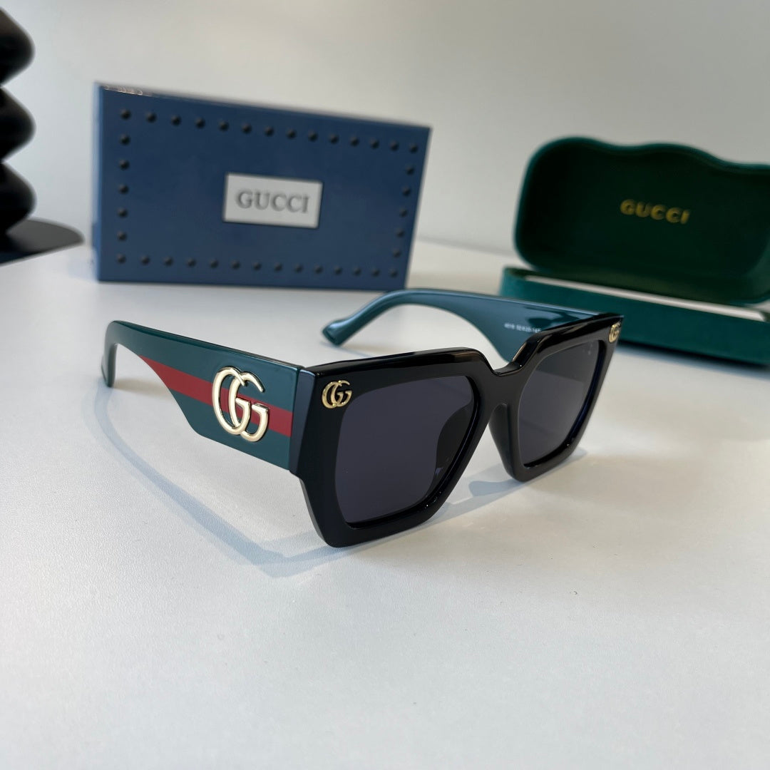 Gucci Oversized Silver Lens Sunglasses for Men & Women - 132236