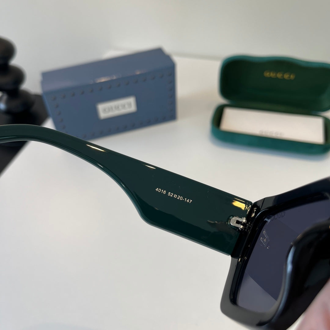Gucci Oversized Silver Lens Sunglasses for Men & Women - 132236 - detail image 9