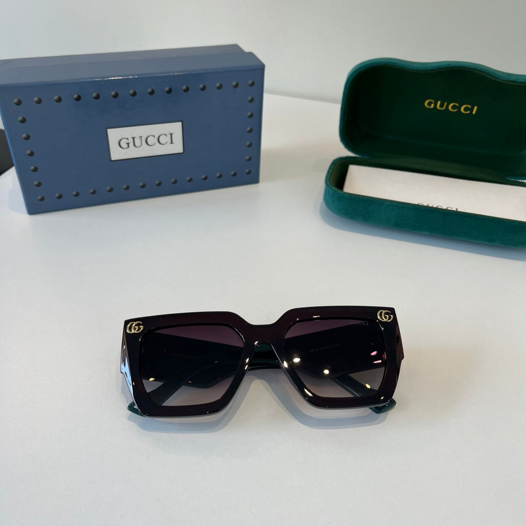 Gucci Oversized Silver Lens Sunglasses for Men & Women - 132237 - detail image 6
