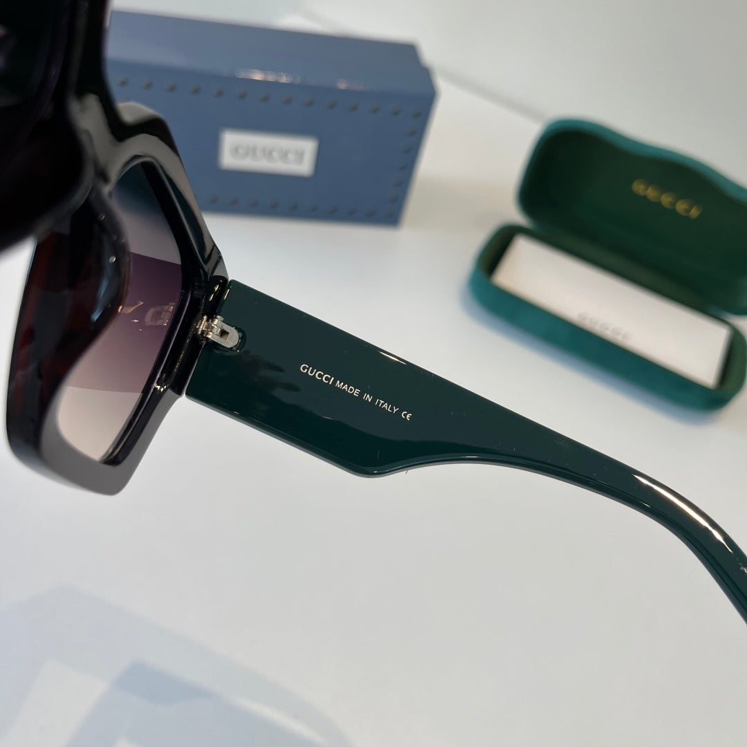 Gucci Oversized Silver Lens Sunglasses for Men & Women - 132237 - detail image 9