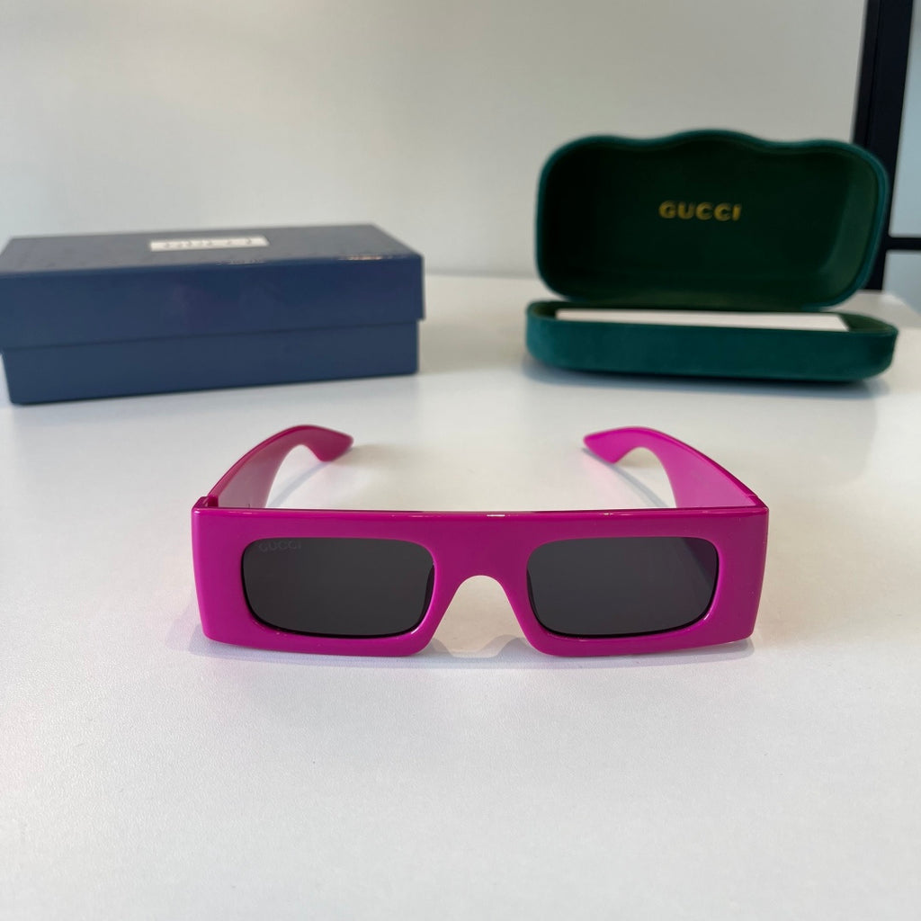 Gucci Oversized Purple Lens Sunglasses for Men & Women - 132240 - detail image 2