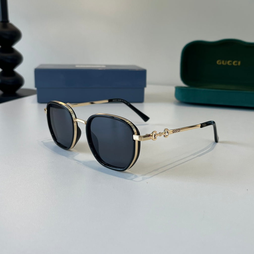 Gucci Oversized Silver Lens Sunglasses for Women - 132250 - detail image 3