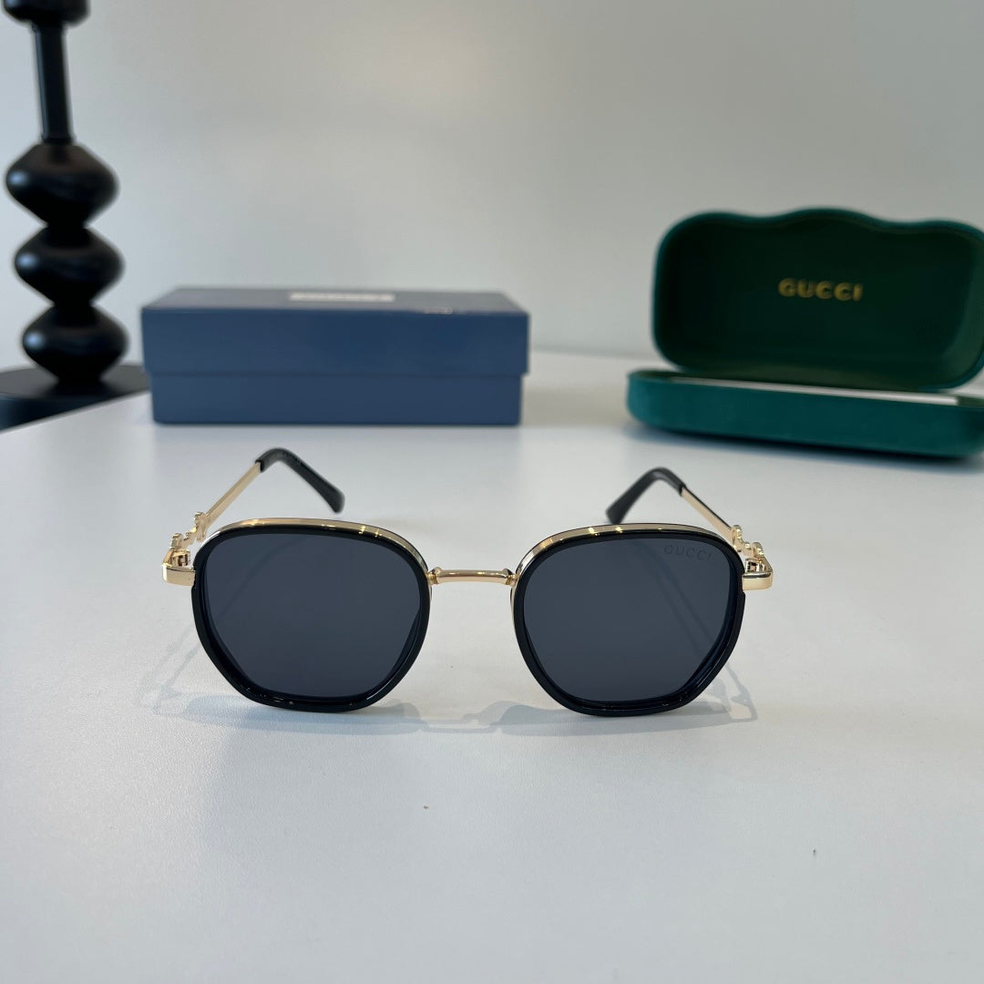Gucci Oversized Silver Lens Sunglasses for Women - 132250 - detail image 2