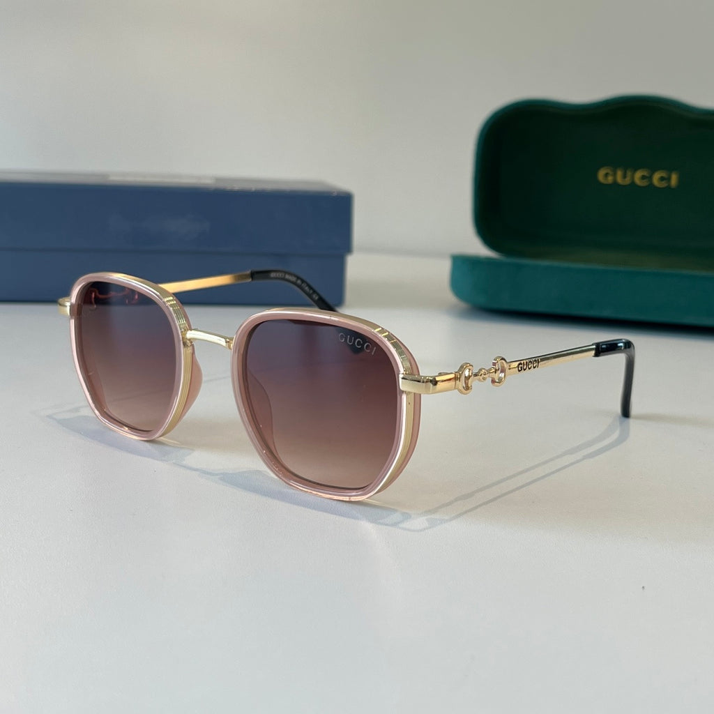 Gucci Oversized Red Lens Sunglasses for Women - 371495 - detail image 3