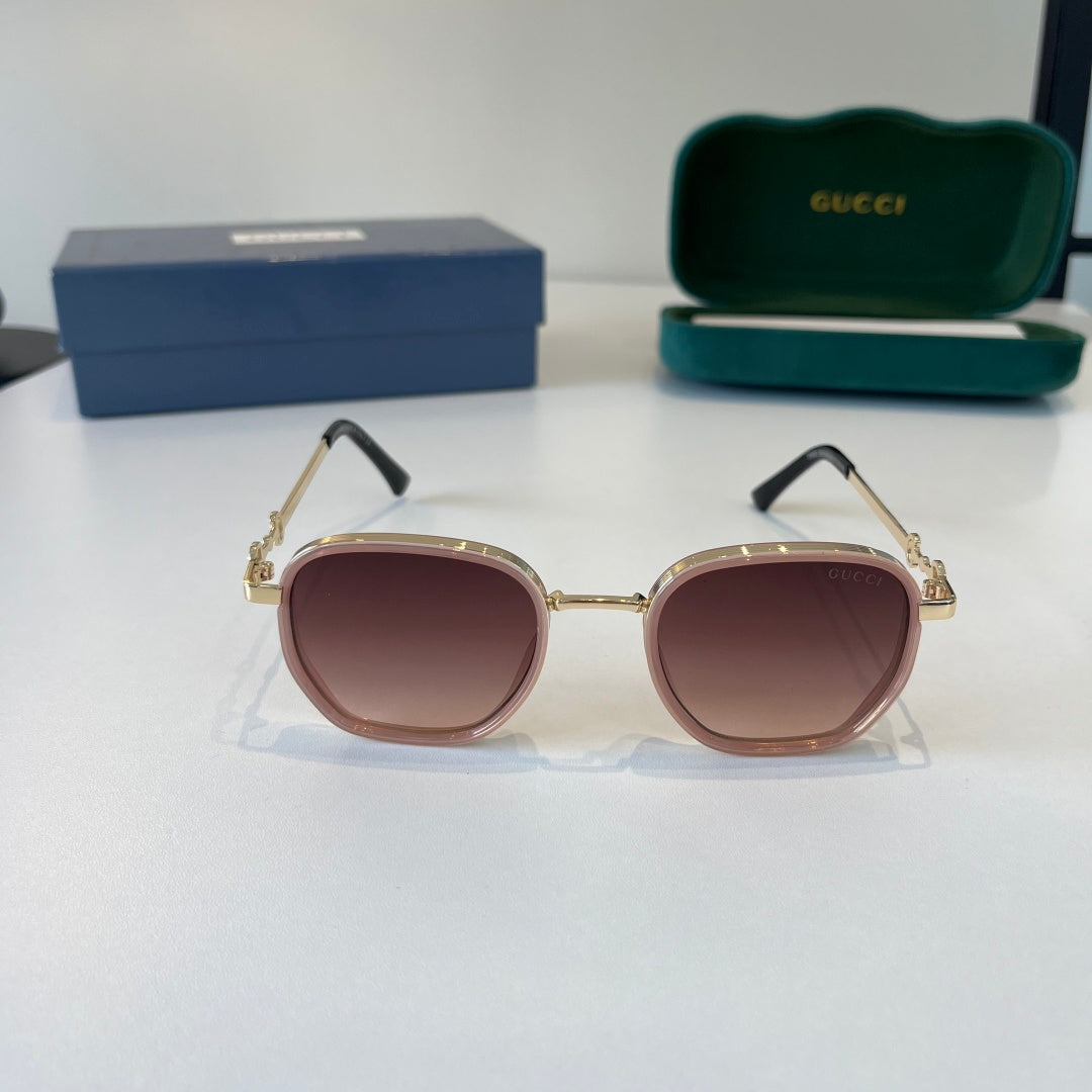 Gucci Oversized Red Lens Sunglasses for Women - 371495 - detail image 2