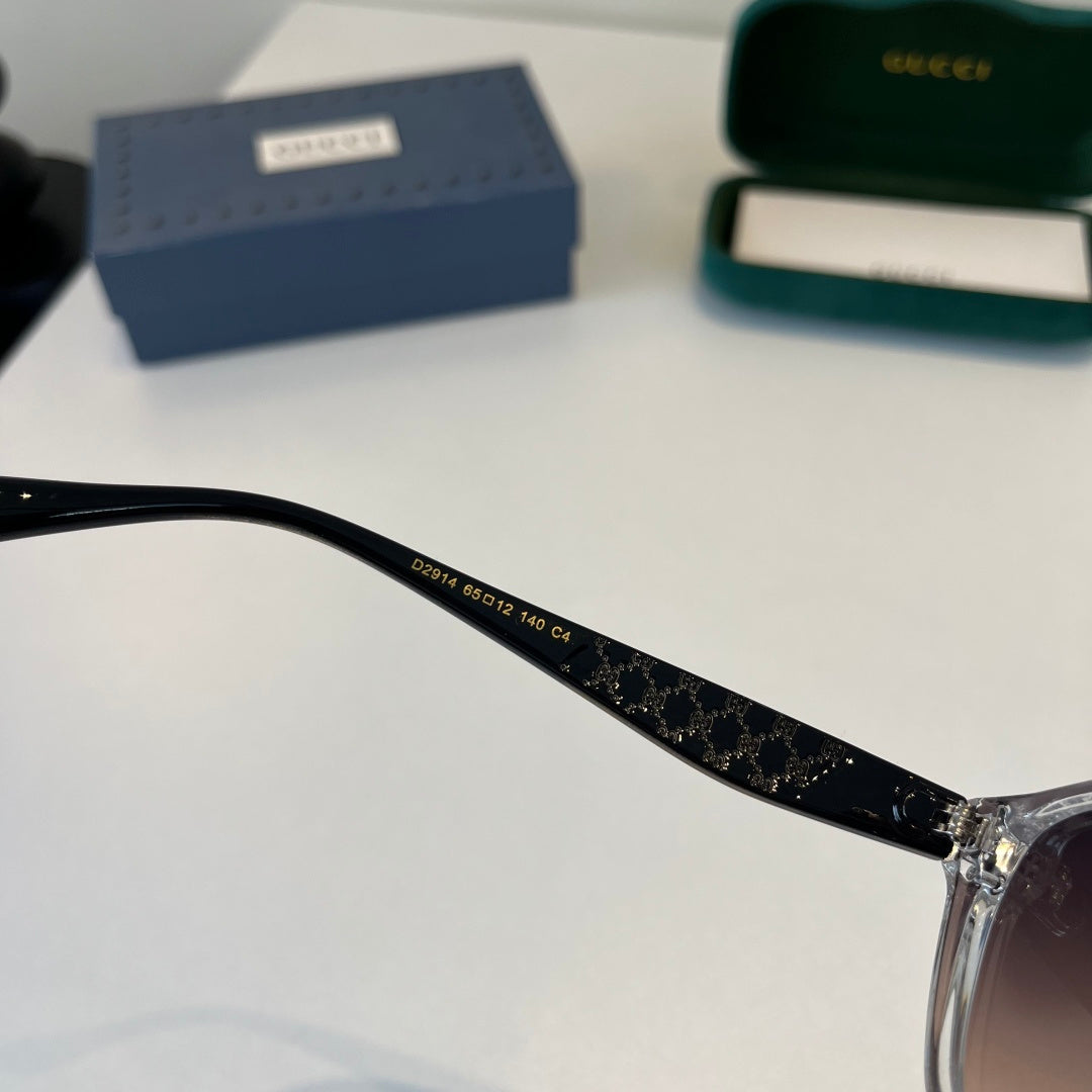 Gucci Oversized Silver Lens Sunglasses for Women - 371497 - detail image 9