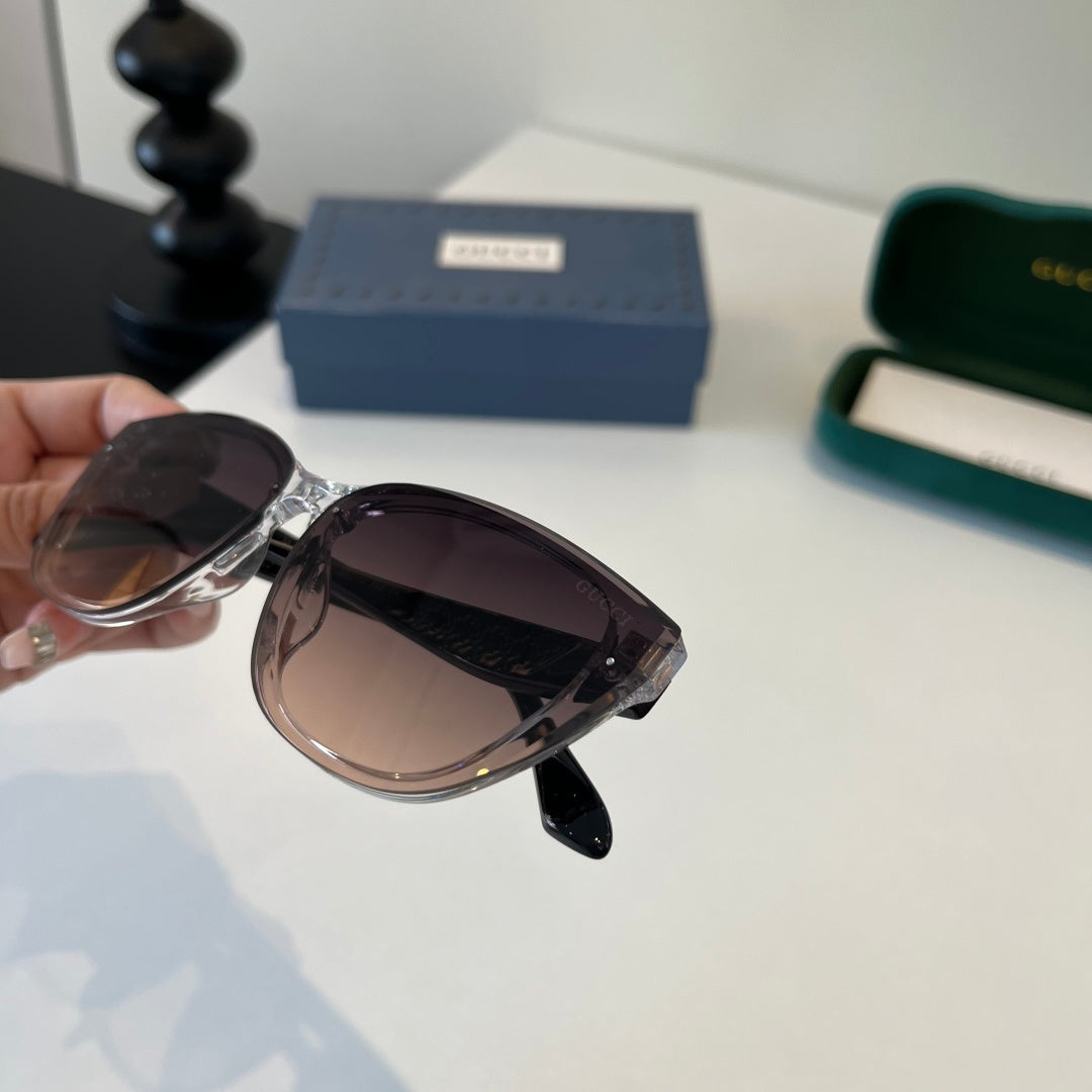 Gucci Oversized Silver Lens Sunglasses for Women - 371497 - detail image 5