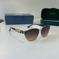 Gucci Oversized Silver Lens Sunglasses for Women - 132253
