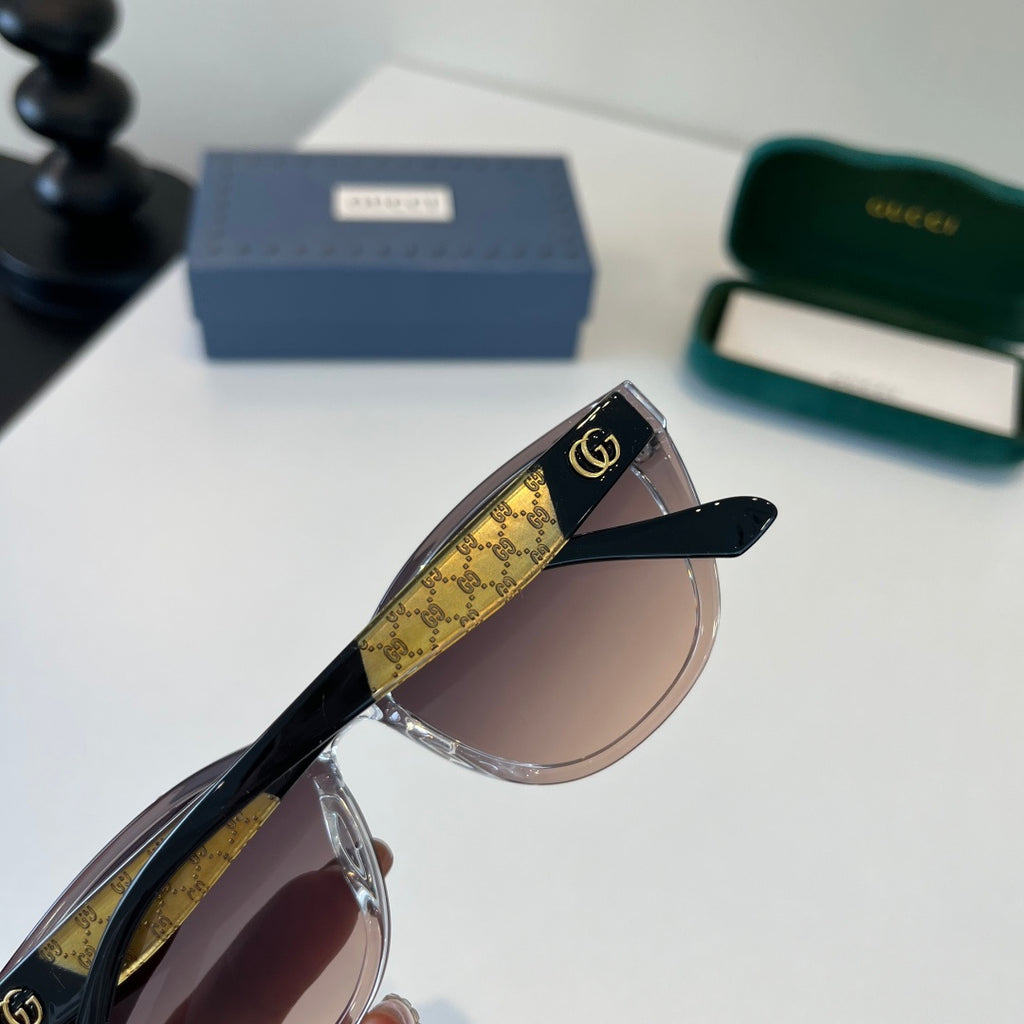 Gucci Oversized Silver Lens Sunglasses for Women - 371497 - detail image 6
