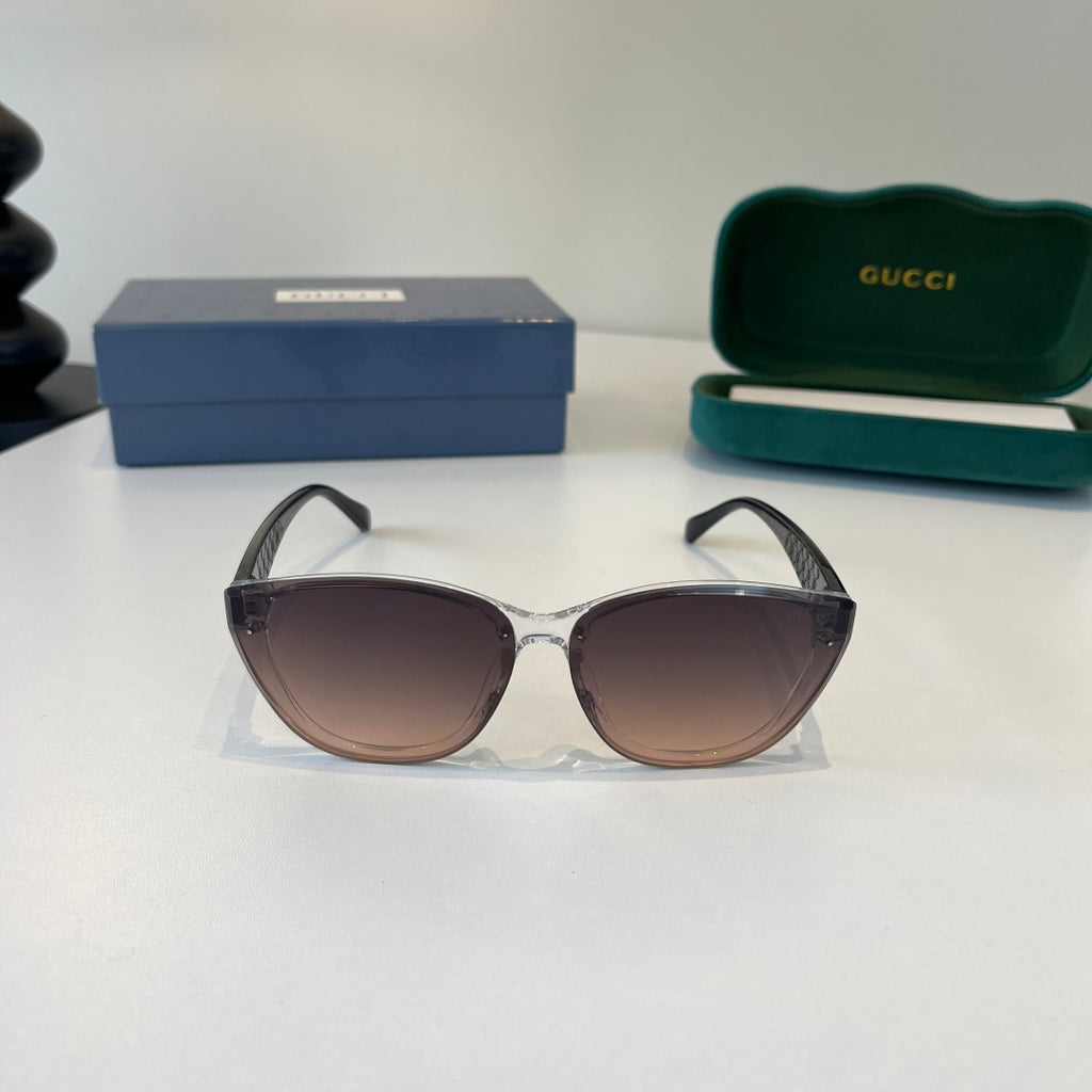 Gucci Oversized Silver Lens Sunglasses for Women - 132253 - detail image 2