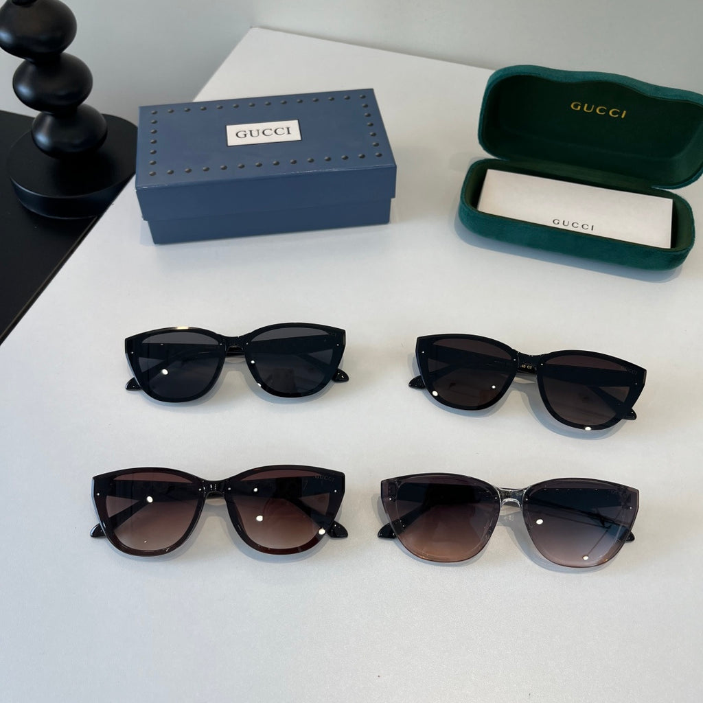 Gucci Oversized Silver Lens Sunglasses for Women - 371499 - detail image 10