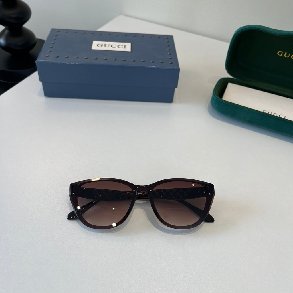 Gucci Oversized Red Lens Sunglasses for Women - 132254 - detail image 6