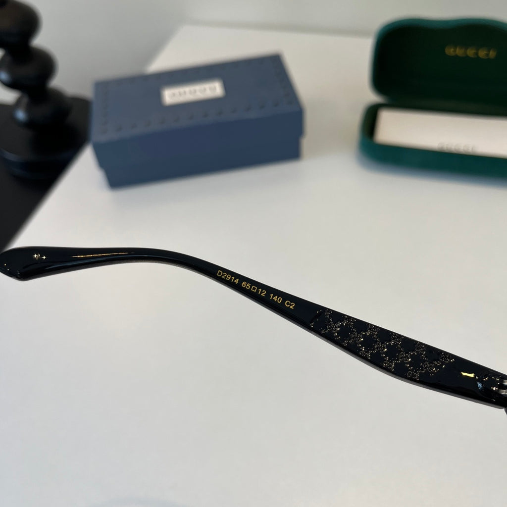 Gucci Oversized Silver Lens Sunglasses for Women - 132255 - detail image 8