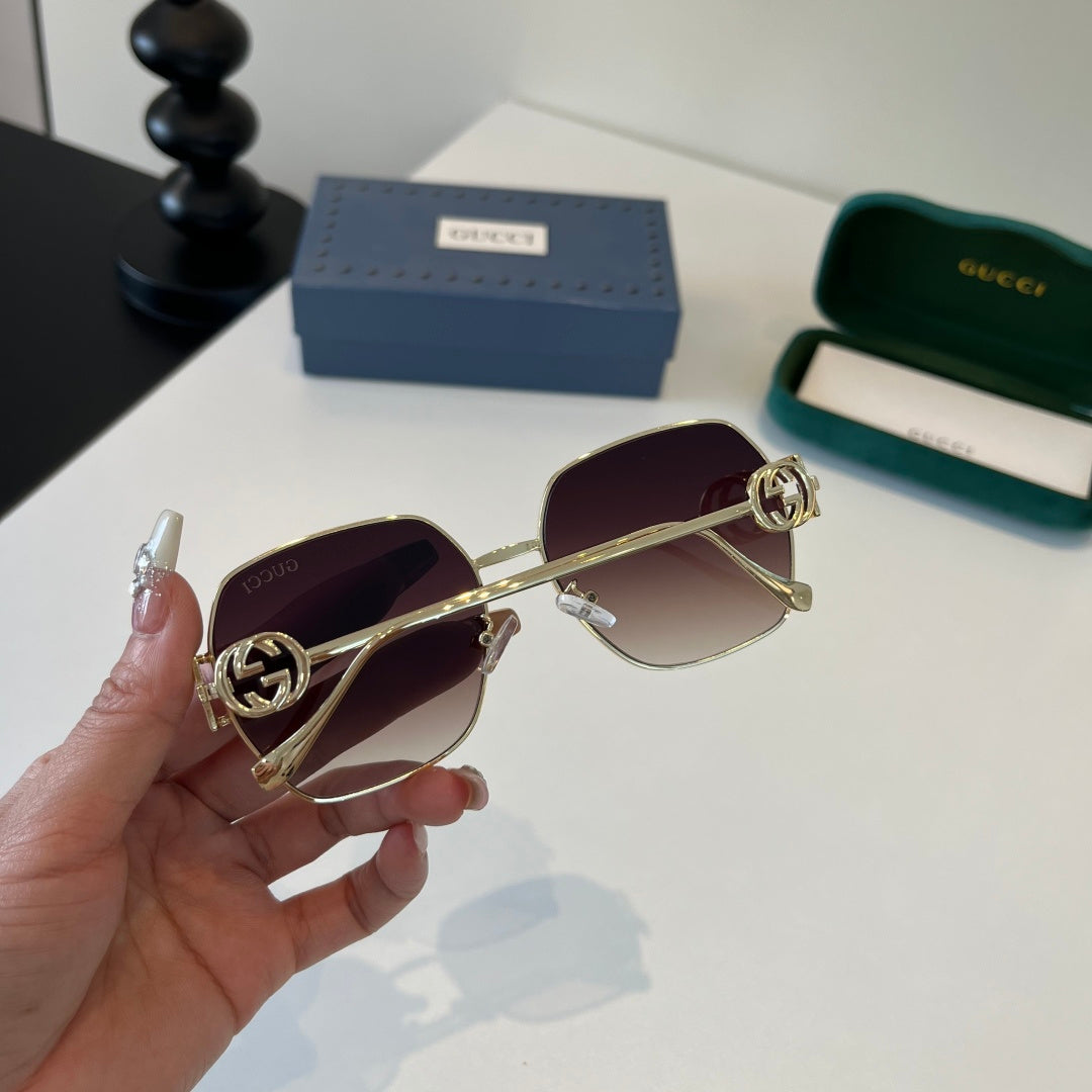 Gucci Fashion Silver Lens Sunglasses for Men & Women - 132257 - detail image 9