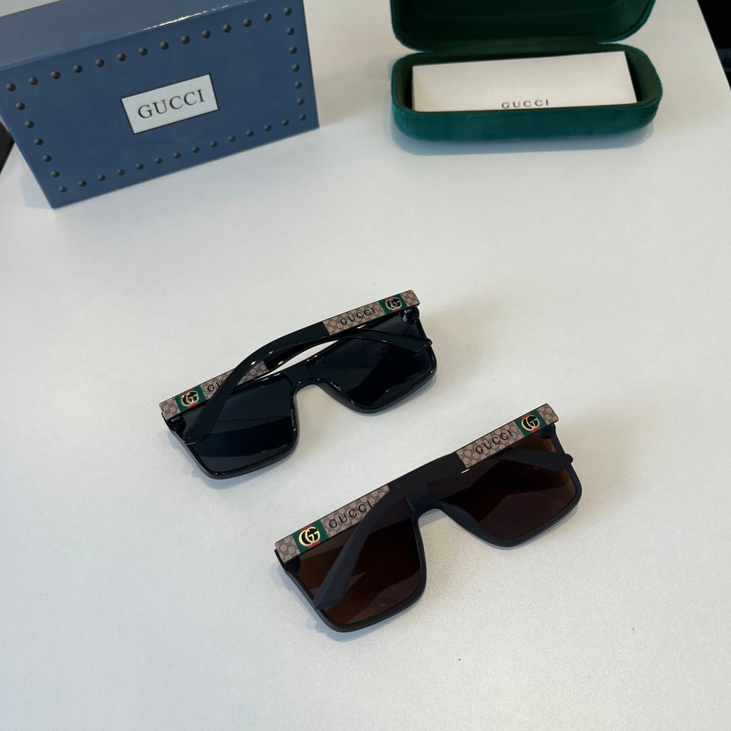 Gucci Fashion Black Lens Sunglasses for Men & Women - 132261 - detail image 8