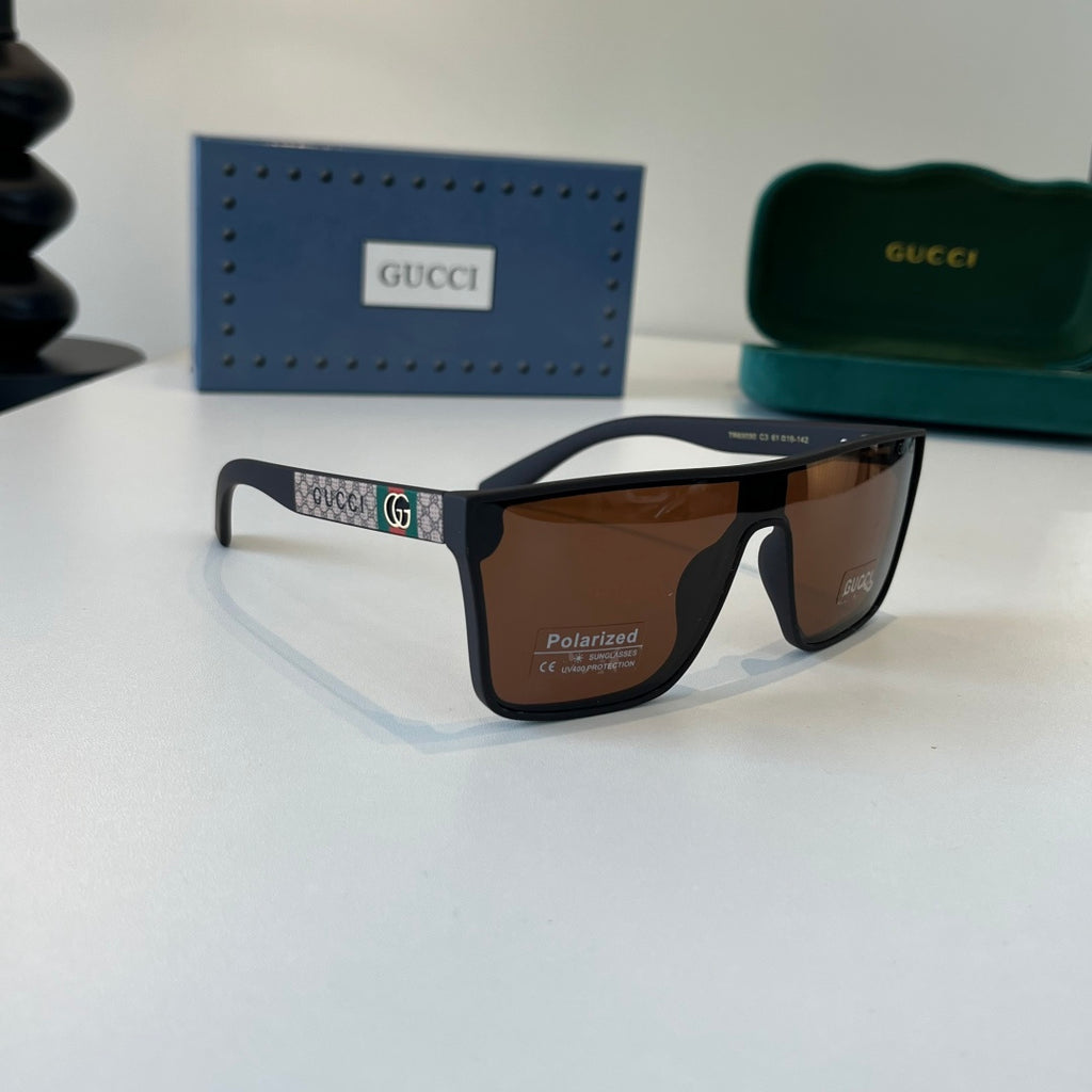 Gucci Fashion Brown Lens Sunglasses for Men & Women - 371500