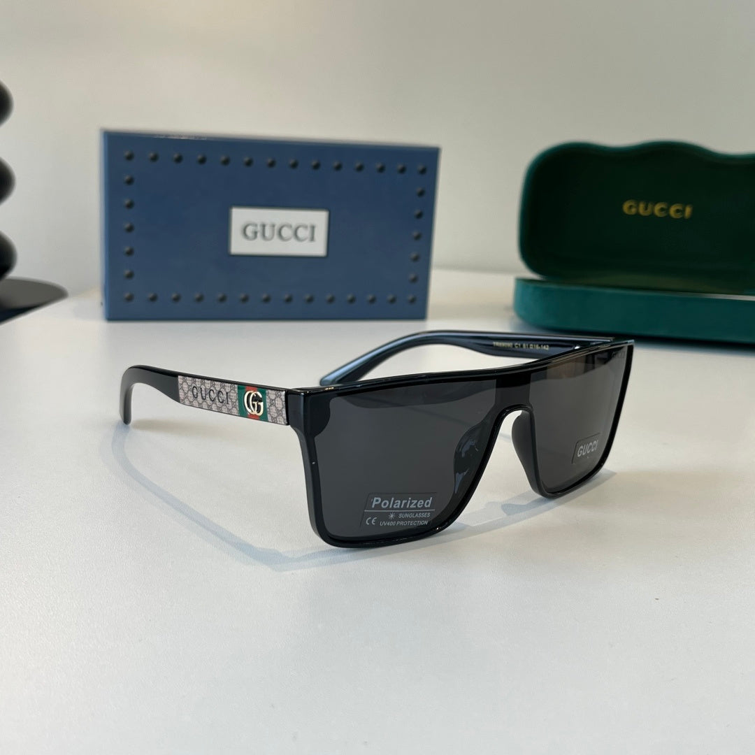 Gucci Fashion Black Lens Sunglasses for Men & Women - 371501