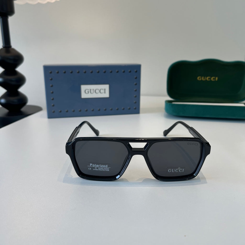Gucci Fashion Black Lens Sunglasses for Men & Women - 132263 - detail image 2