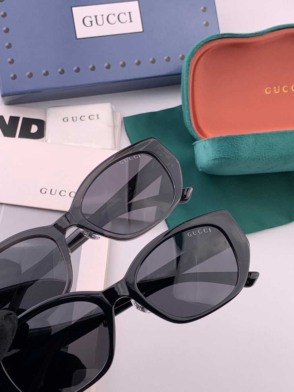 Gucci G7990 Polarized Square Brown Lens Sunglasses for Men & Women - 132295 - detail image 3