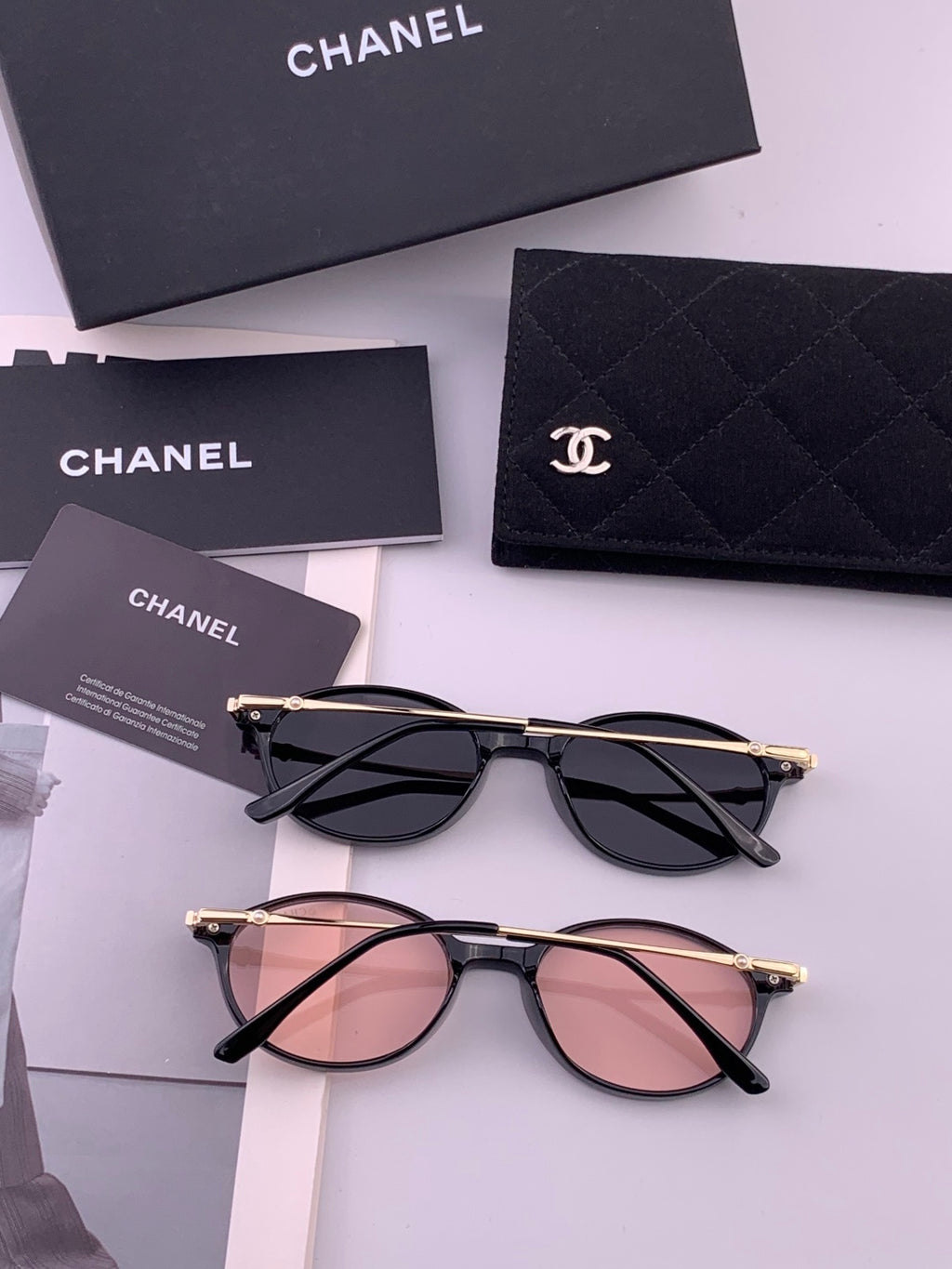 Chanel CH5821 Polarized Fashion Black Lens Sunglasses for Women - 132388 - detail image 5