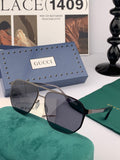 Gucci G8810 Polarized Aviator Gold Lens Sunglasses for Men