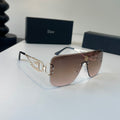 Dior Fashion Brown Lens Sunglasses for Men & Women - 415502