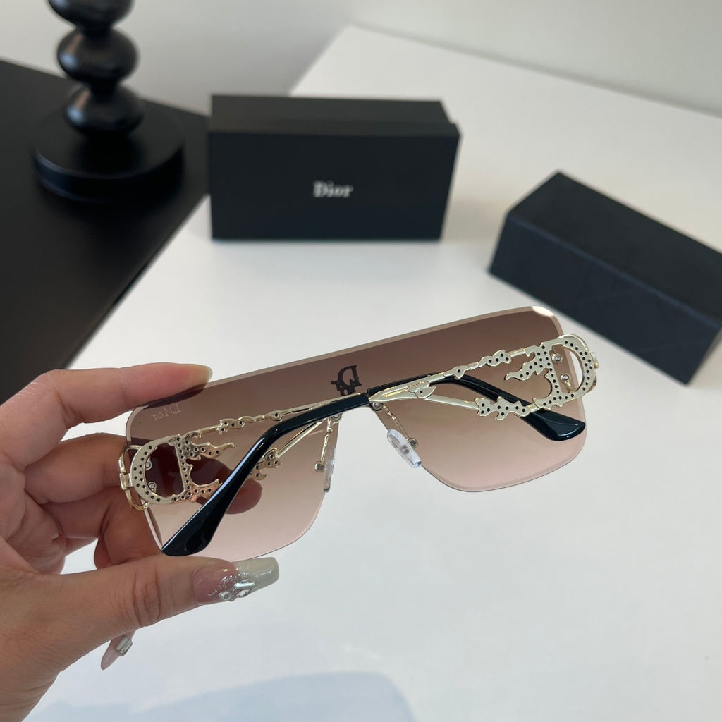 Dior Fashion Brown Lens Sunglasses for Men & Women - 415502 - detail image 7