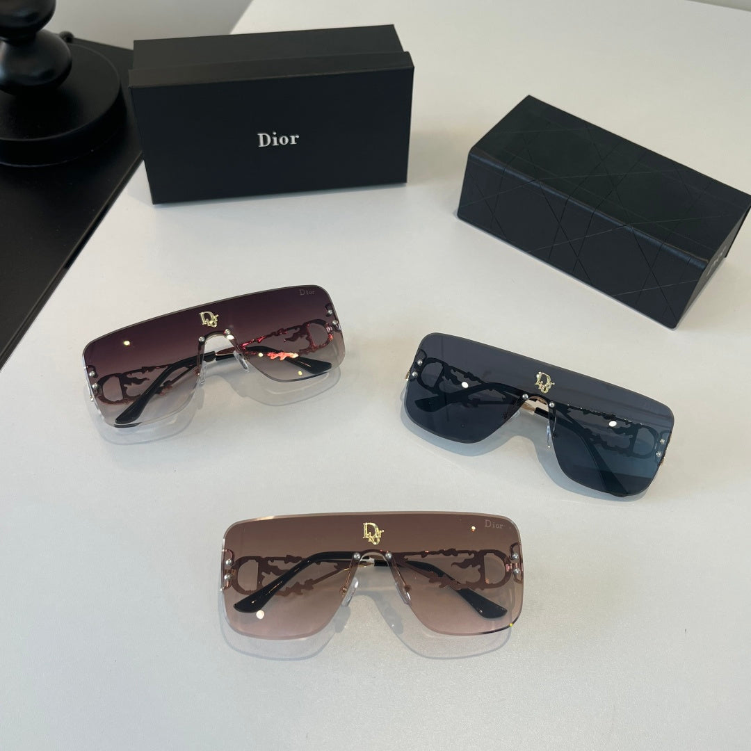 Dior Fashion Blue Lens Sunglasses for Men & Women - 415503 - detail image 9
