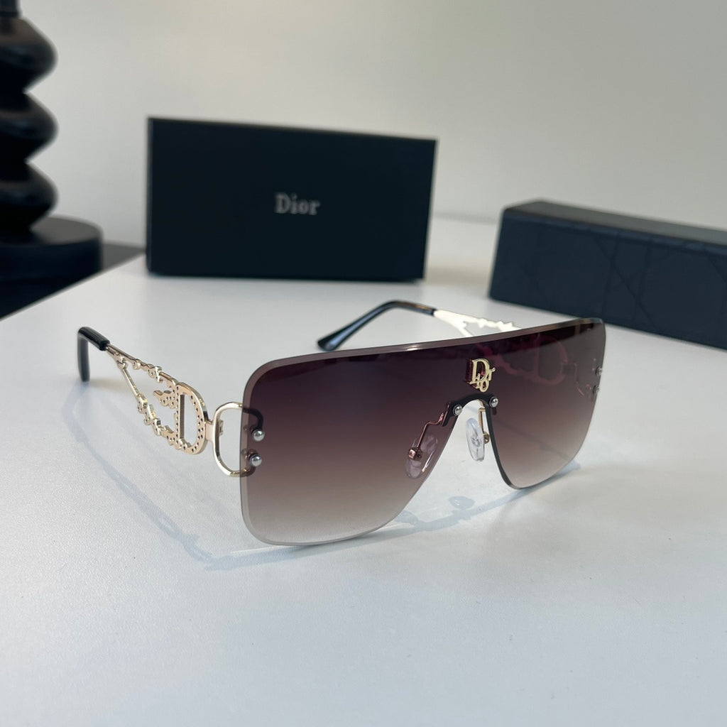 Dior Fashion Silver Lens Sunglasses for Men & Women - 415504