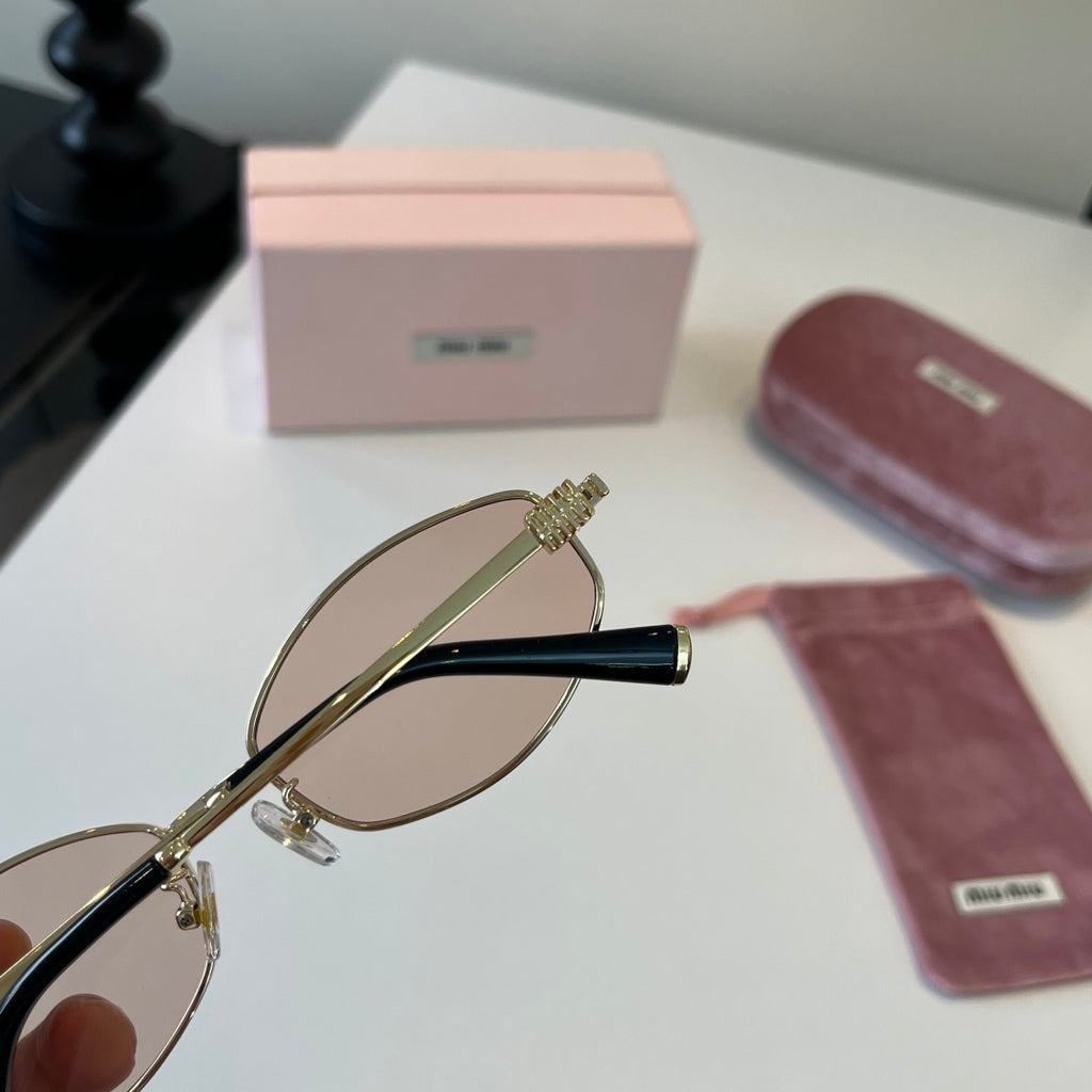 Miu Miu Cat-Eye Silver Lens Sunglasses for Men & Women - 432580 - detail image 7