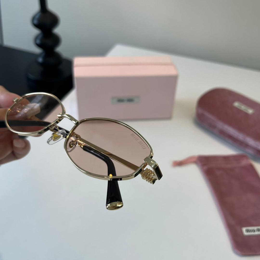 Miu Miu Cat-Eye Silver Lens Sunglasses for Men & Women - 466147 - detail image 6