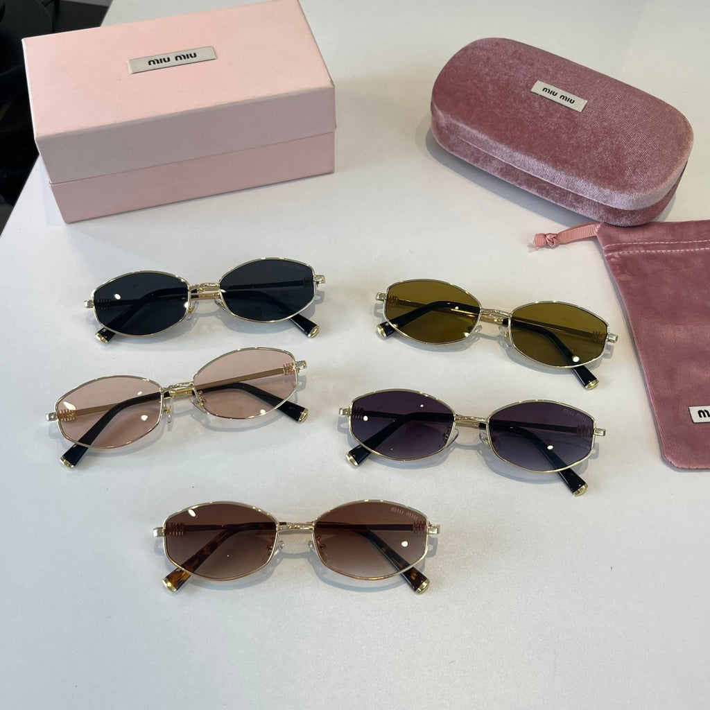 Miu Miu Cat-Eye Brown Lens Sunglasses for Men & Women - 432582 - detail image 11