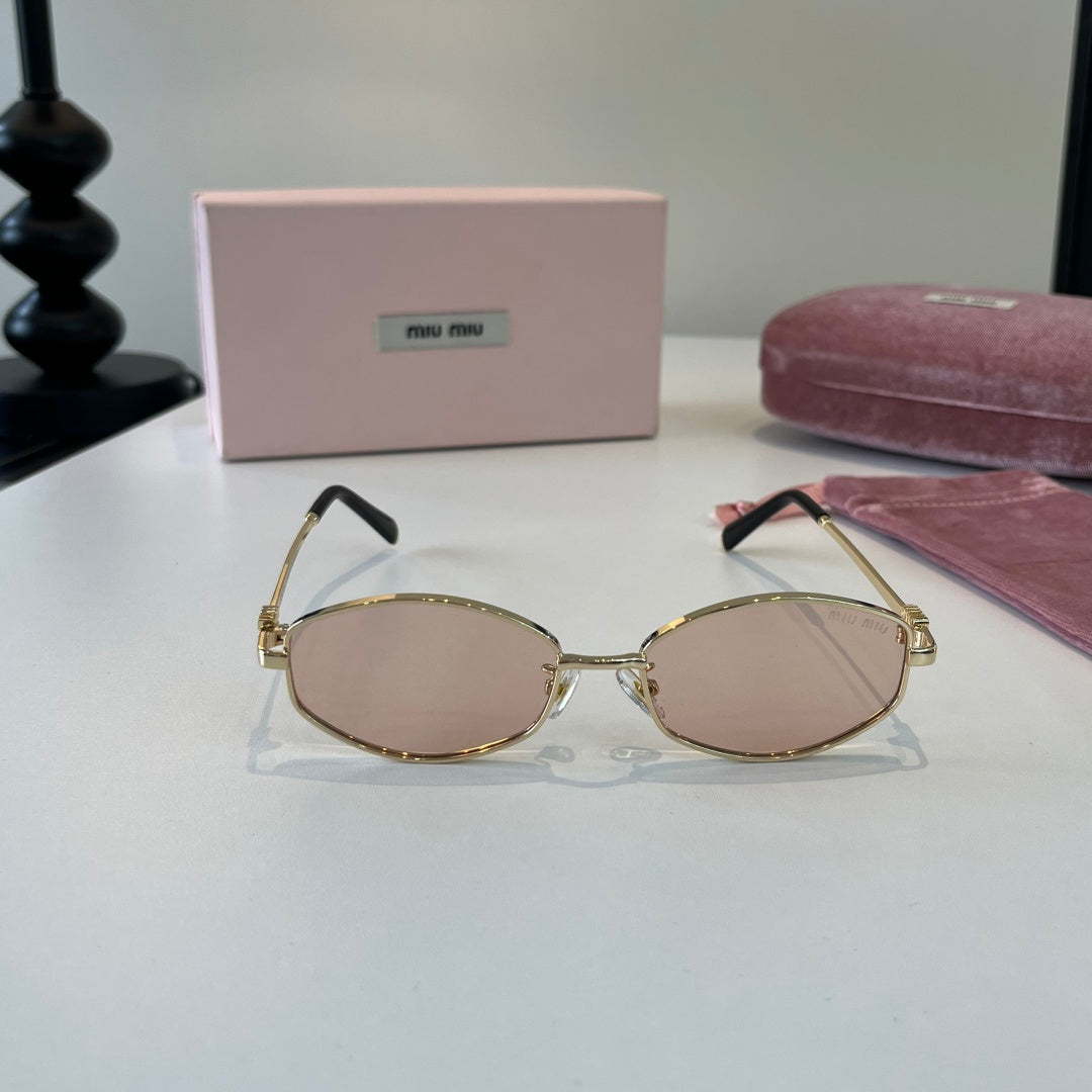 Miu Miu Cat-Eye Silver Lens Sunglasses for Men & Women - 372370 - detail image 2