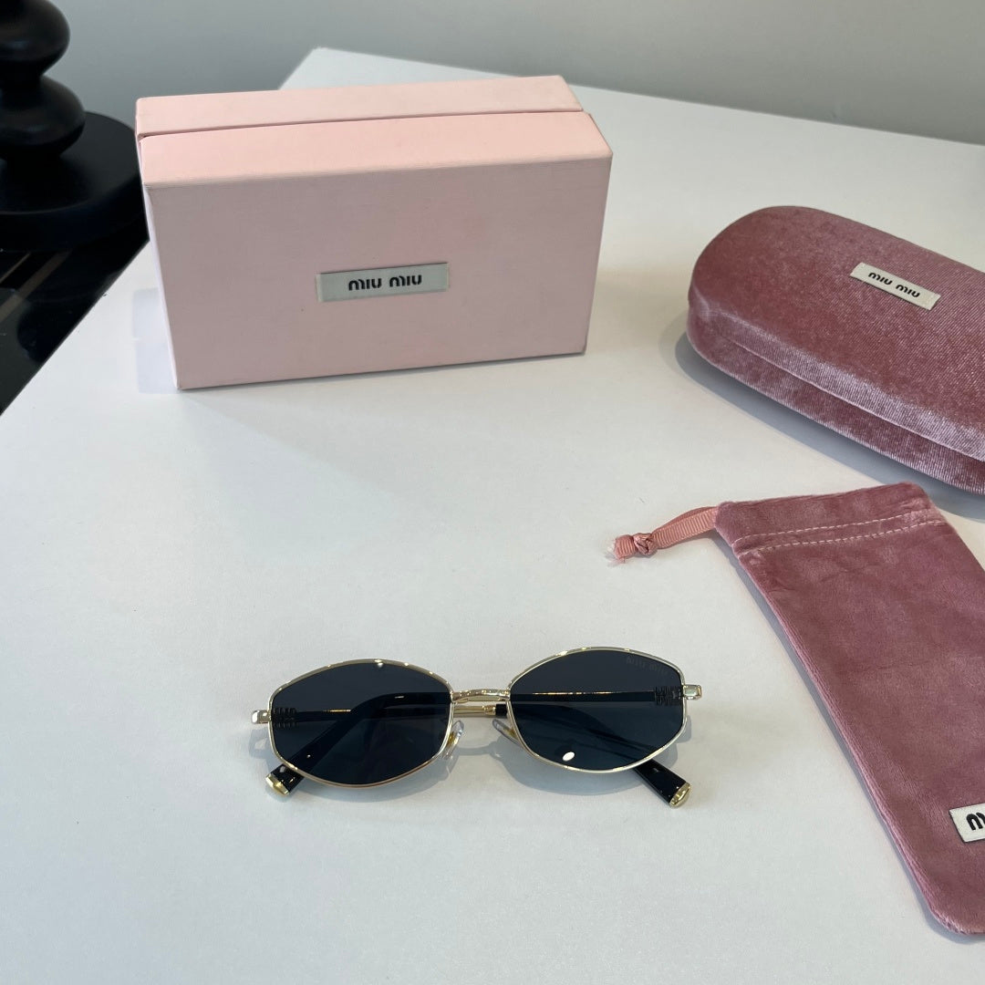Miu Miu Cat-Eye Silver Lens Sunglasses for Men & Women - 372371 - detail image 10