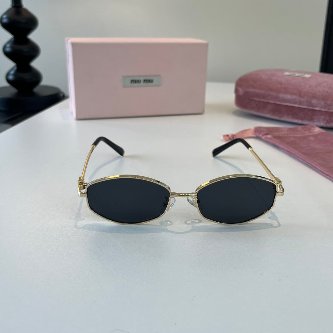 Miu Miu Cat-Eye Silver Lens Sunglasses for Men & Women - 432581 - detail image 2