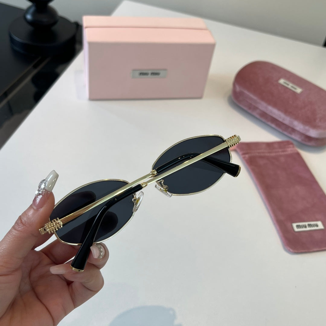 Miu Miu Cat-Eye Silver Lens Sunglasses for Men & Women - 432581 - detail image 7