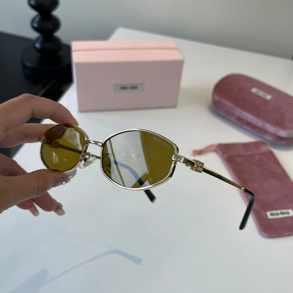 Miu Miu Cat-Eye Brown Lens Sunglasses for Men & Women - 432582 - detail image 9