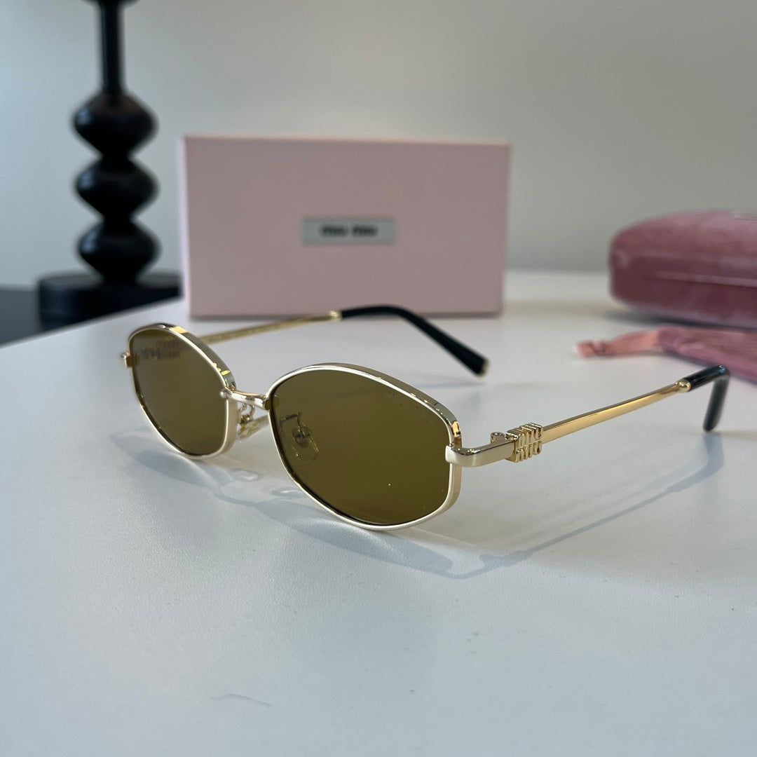 Miu Miu Cat-Eye Brown Lens Sunglasses for Men & Women - 466148 - detail image 3