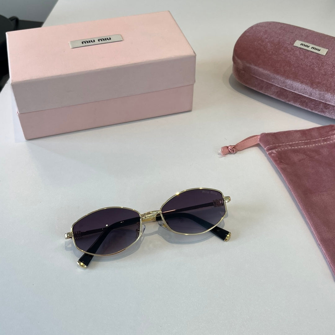 Miu Miu Cat-Eye Silver Lens Sunglasses for Men & Women - 466149 - detail image 9