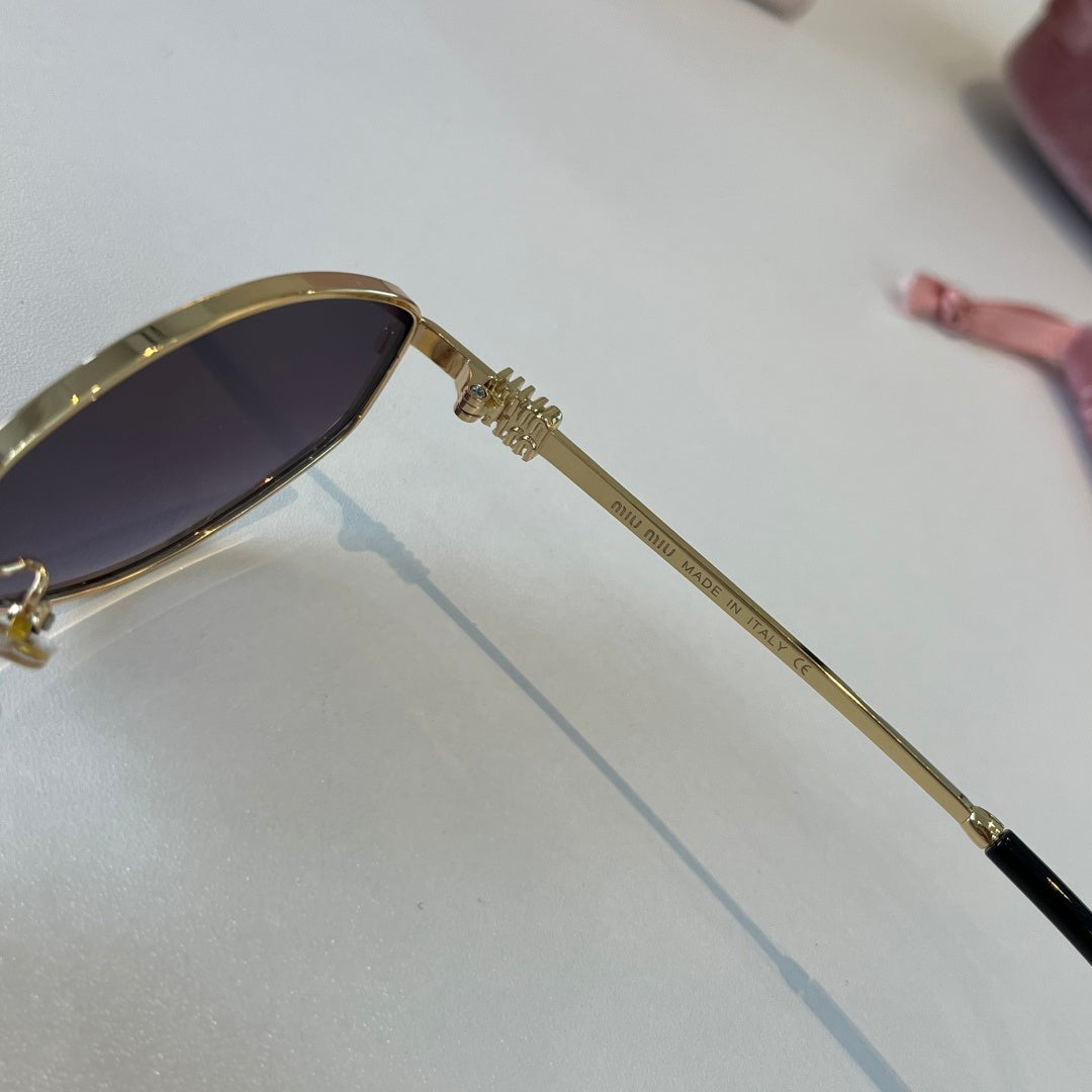 Miu Miu Cat-Eye Silver Lens Sunglasses for Men & Women - 466149 - detail image 10