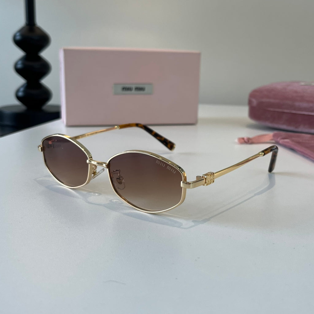 Miu Miu Cat-Eye Silver Lens Sunglasses for Men & Women - 466150 - detail image 3