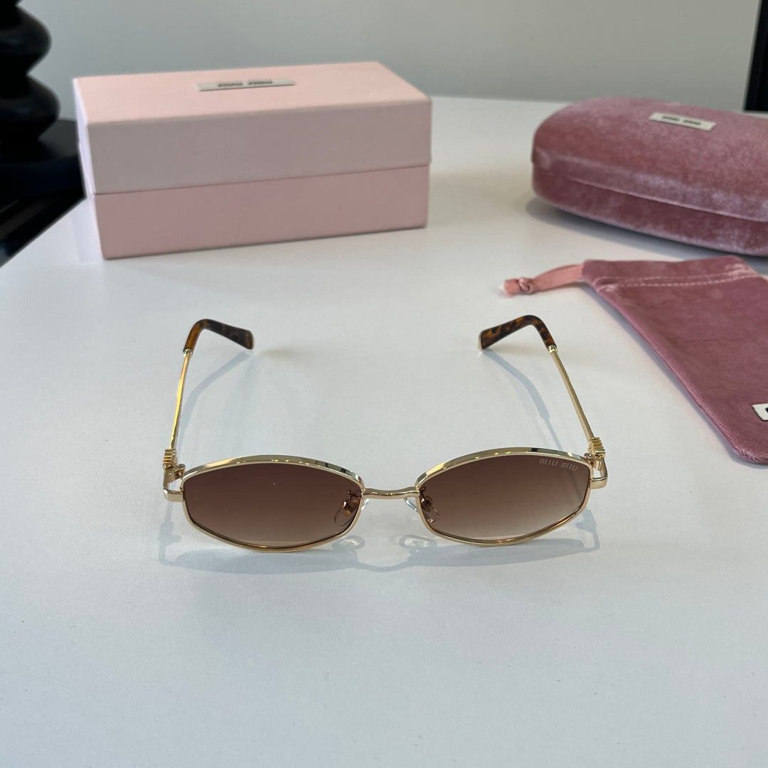 Miu Miu Cat-Eye Silver Lens Sunglasses for Men & Women - 466150 - detail image 2