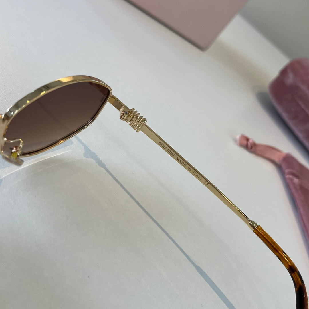 Miu Miu Cat-Eye Silver Lens Sunglasses for Men & Women - 372374 - detail image 9